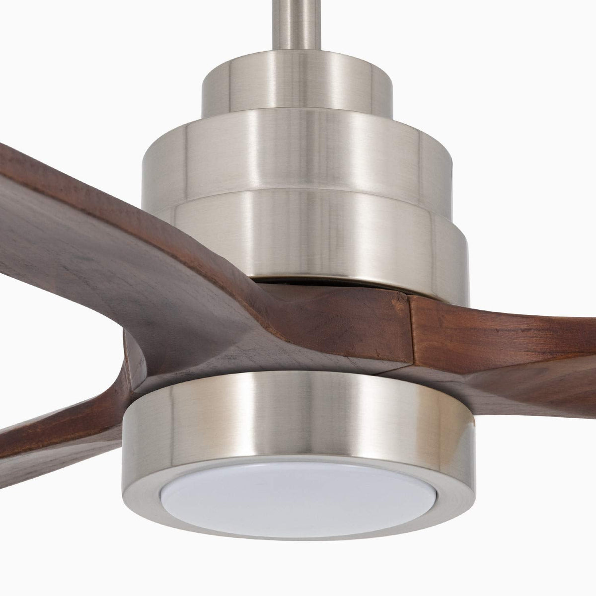 IKOHS Windlight Nickel Ceiling Fan with Remote Control