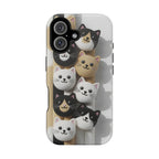 Cat-Themed Magnetic Impact-Resistant Phone Cases