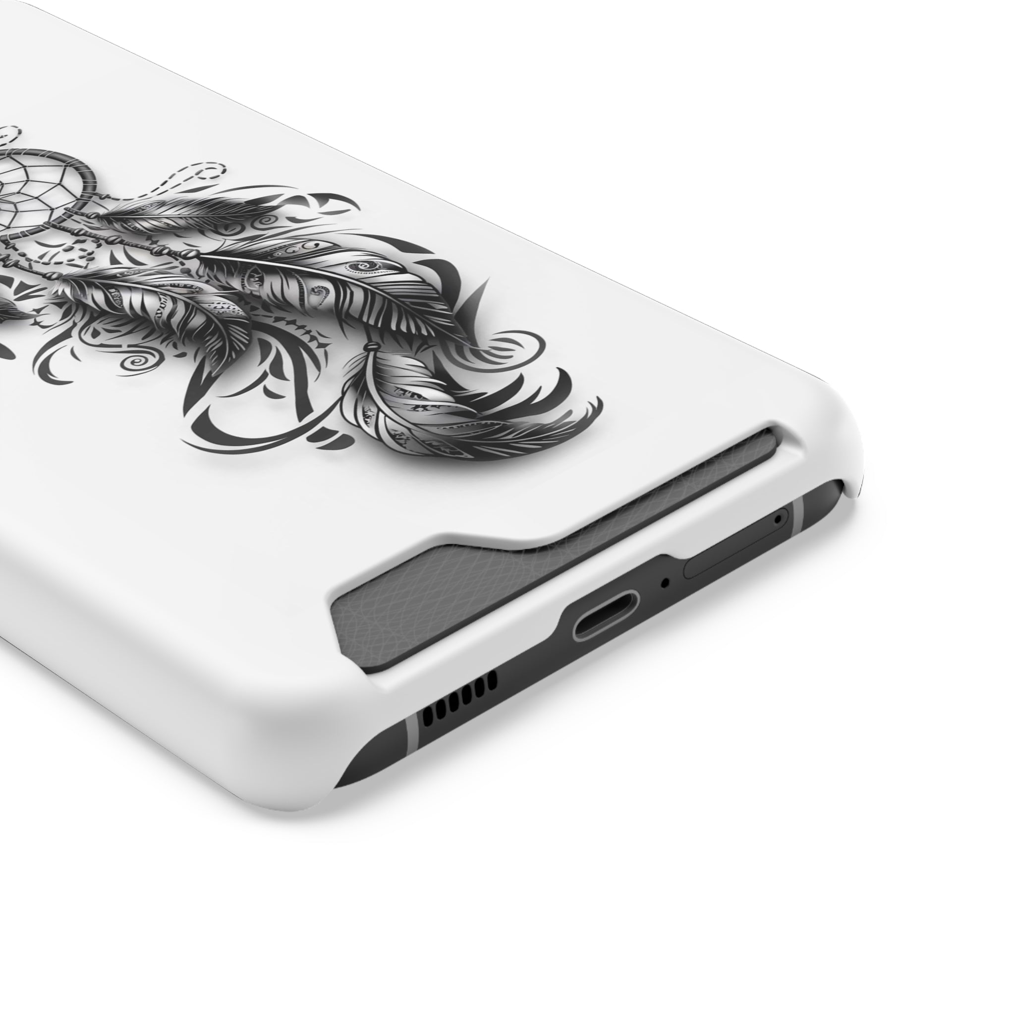 Dreamcatcher Phone Case with Card Holder