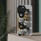 Cat-Themed Magnetic Impact-Resistant Phone Cases