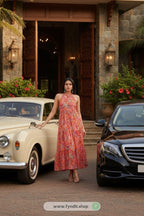 Make Every Day a Statement: Globus Multicolour Rayon Dress for Vibrant Effortless Style