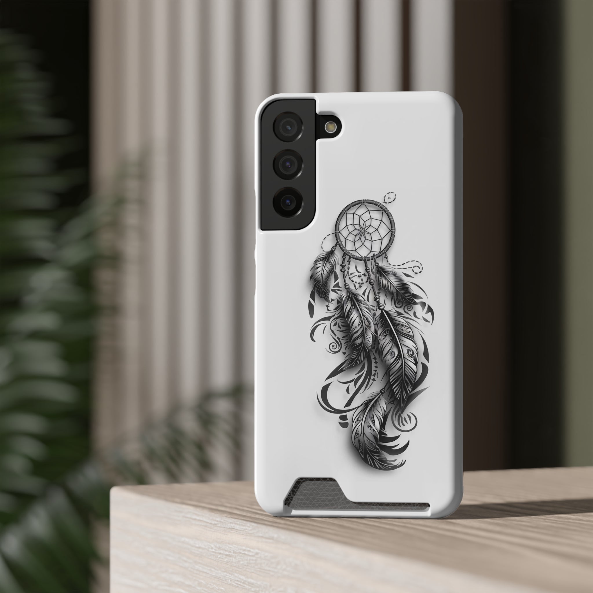 Dreamcatcher Phone Case with Card Holder