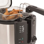 CREATE FRYER OIL PRO Oil Fryer with Grey Transparent Lid