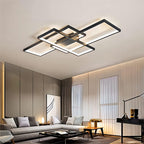 Qiaomao Black LED Ceiling Light with Remote Control