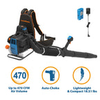 LawnMaster No-Pull Backpack Leaf Blower