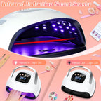 LKE 220W Professional UV LED Nail Lamp