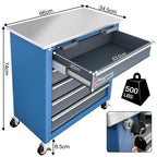 LARBANKE 5-Drawer Rolling Tool Chest with Locking System