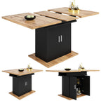 AilZylphera Extendable Dining Table with Storage