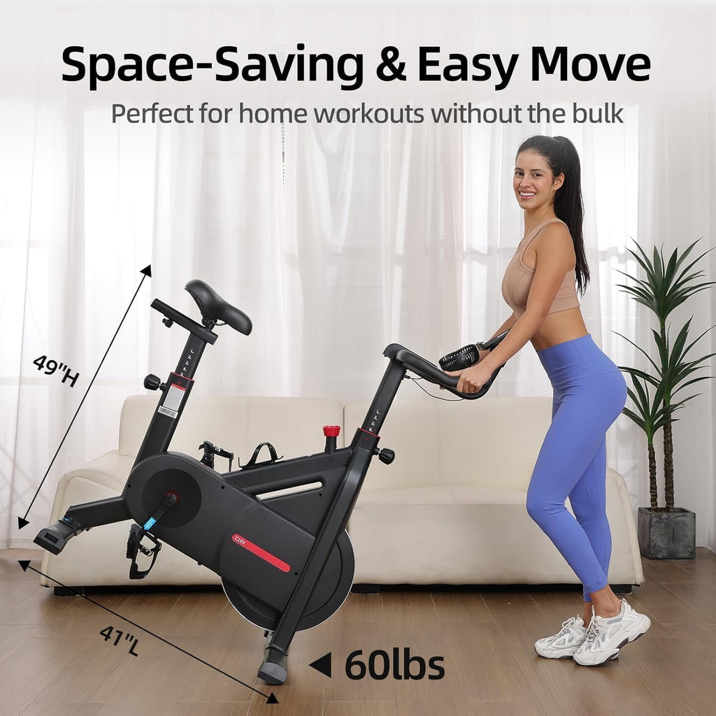 BluEarth Self-Powered Fan Exercise Bike with LED Effects