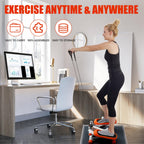 ZEMBSOYA 2 in 1 Stepper with Stand and Elastic Cord