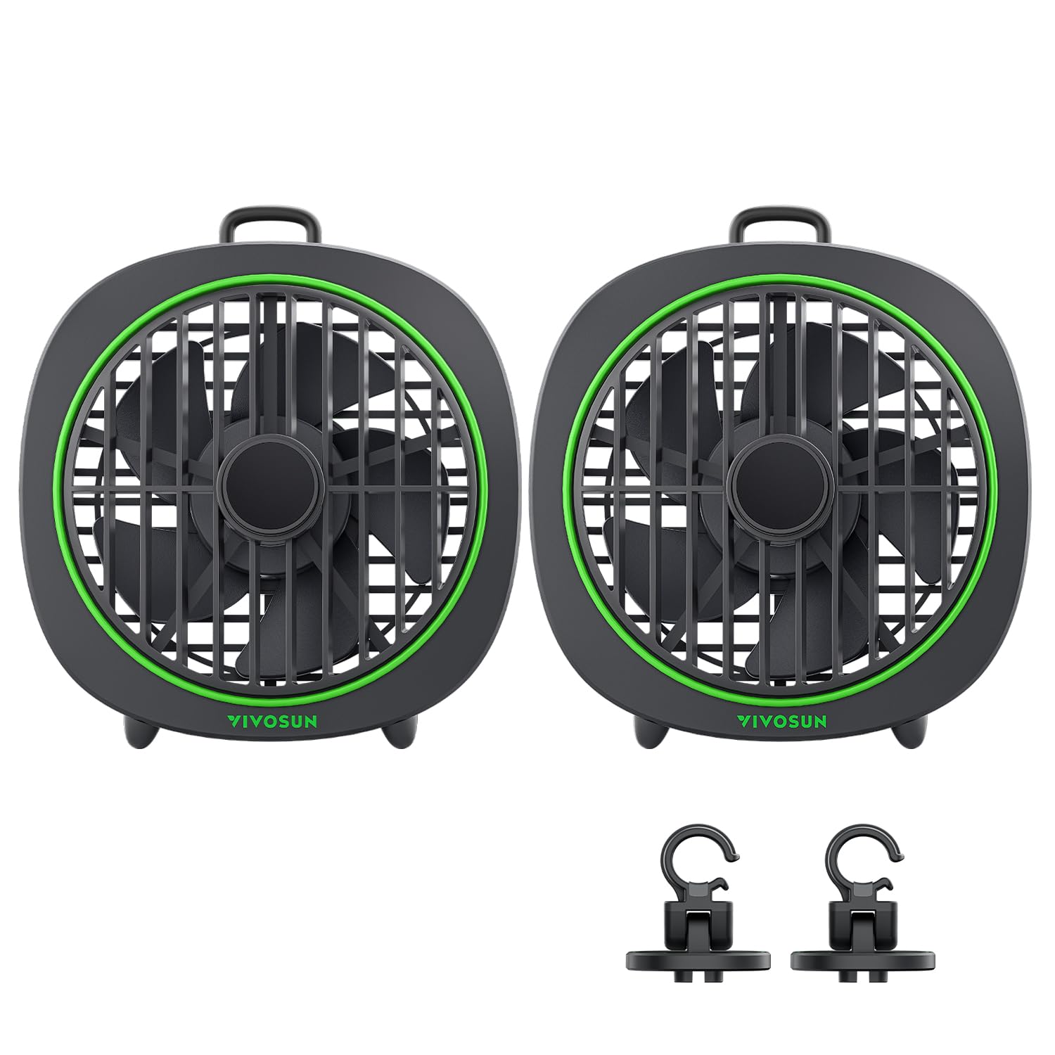 VIVOSUN AeroWave D4 4” Grow Tent Clip Fan with detachable hook and adjustable airflow angle