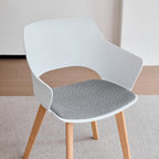 GrandCA HOME Nordic Kitchen Chairs Set of 4 with Solid Wood Legs
