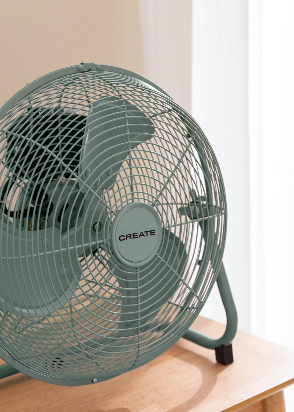 CREATE 12 Inch Industrial Floor Fan with 3 Speeds
