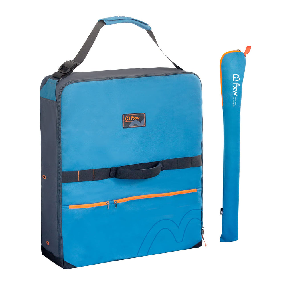 FXW 32-inch Dog Playpen Storage Bag with shoulder strap and zipper pockets