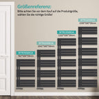 EMKE Anthracite Steel Towel Warming Radiator