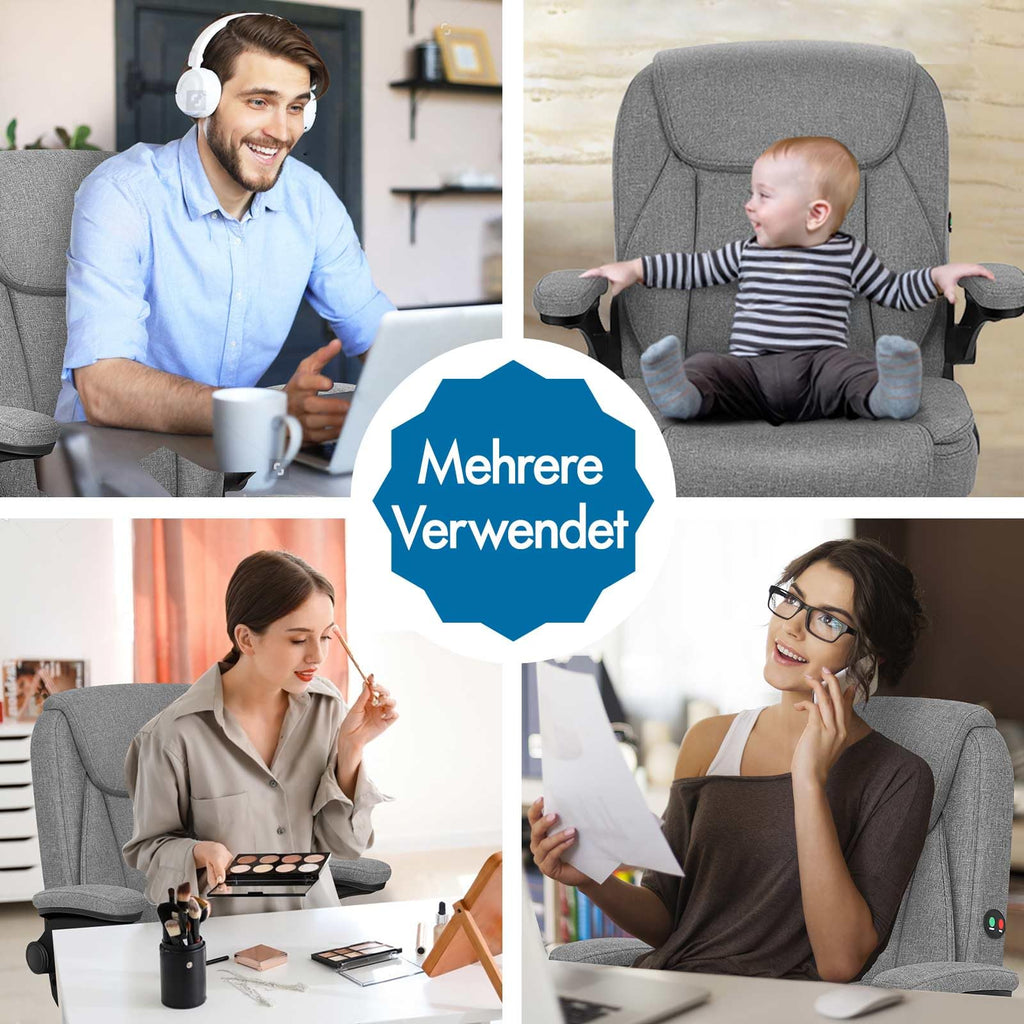 ALFORDSON Ergonomic Executive Office Chair with Massage and Adjustable Height