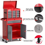 AIRAJ 40'' H Rolling 7-Drawer Tool Chest with Detachable Top