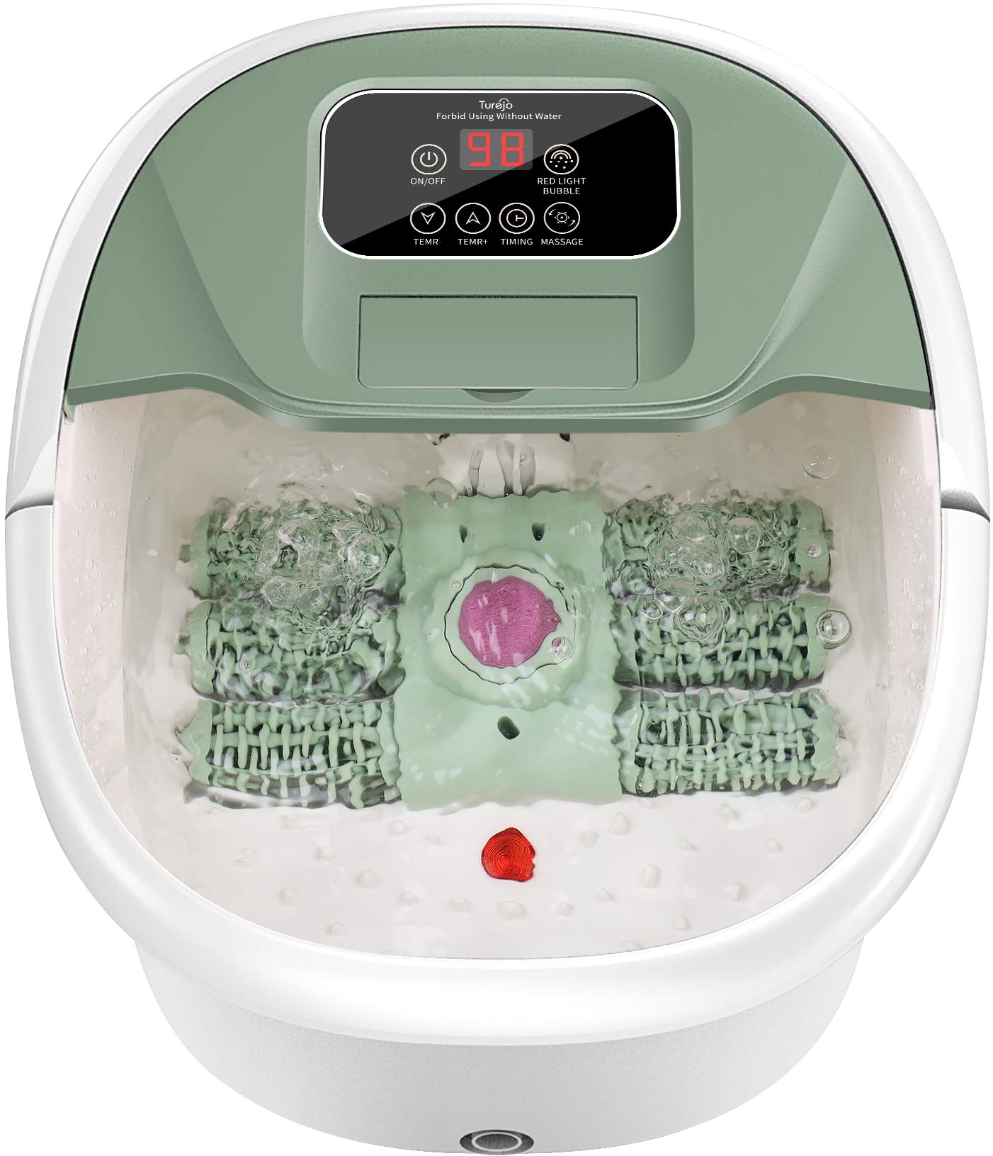 Turejo Foot Spa with Heat & Massage - Beige