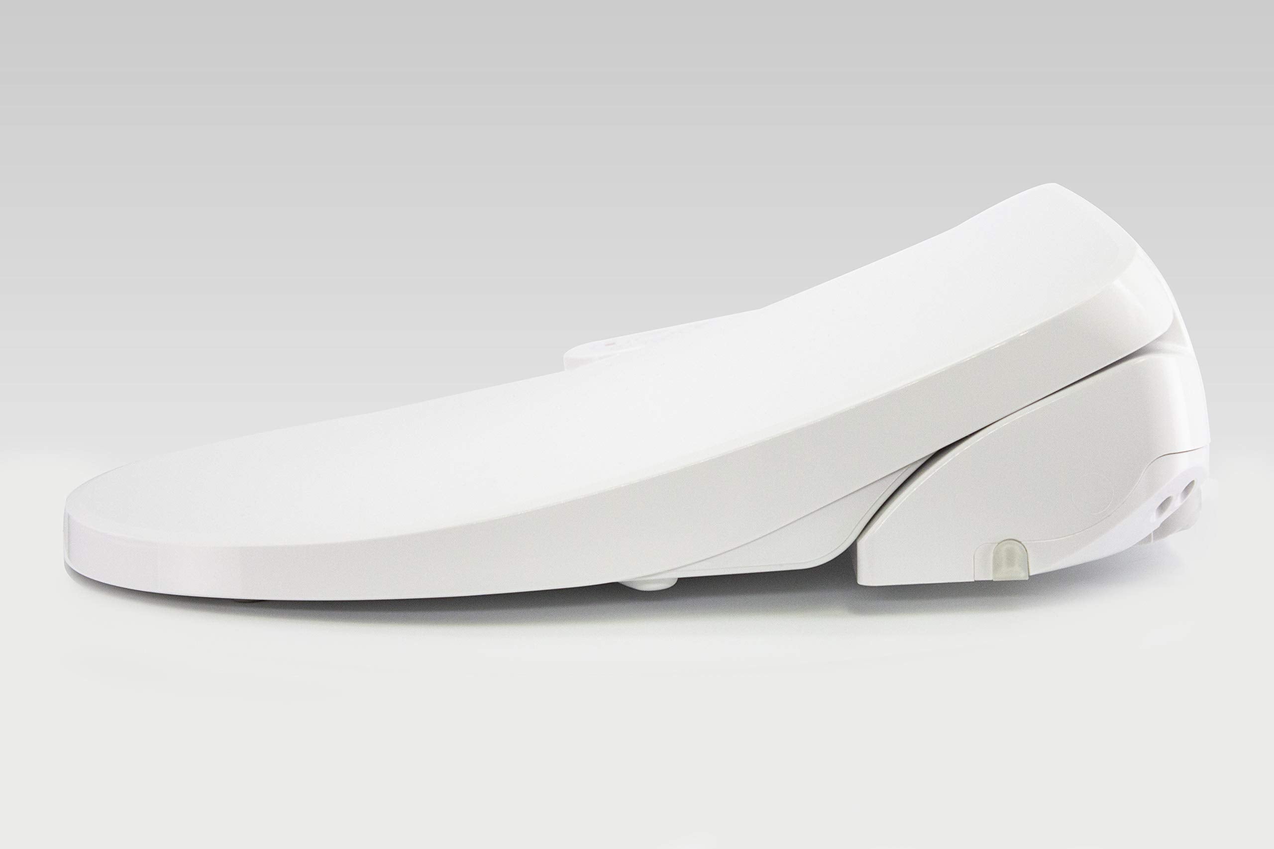 Alpha Bidet GX Wave Bidet Toilet Seat in Elongated White