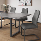 JIEXI Modern High Back Dining Chair Set of 2