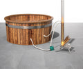FanceSwim Outdoor Wood Burning Heater for Hot Tub, Portable and Safe to Use