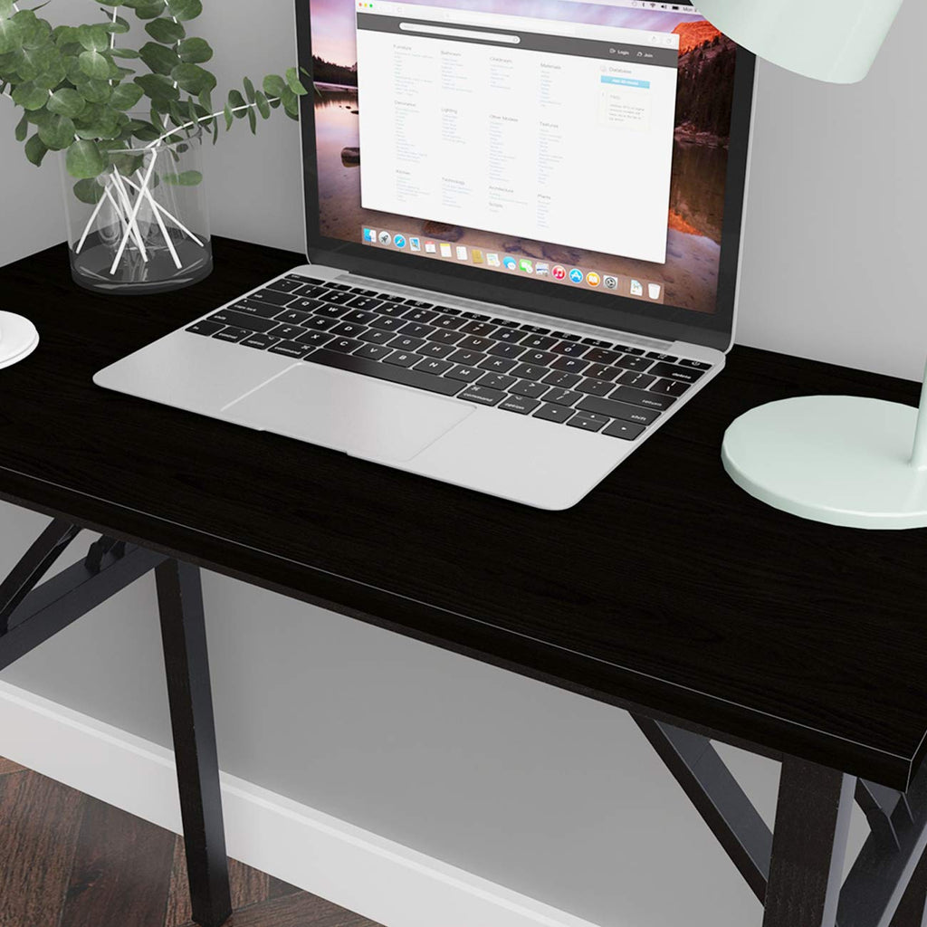 DlandHome Compact Wooden Folding Desk