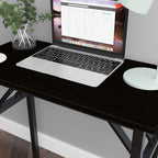 DlandHome Compact Wooden Folding Desk