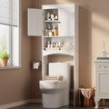 Gizoon Over the Toilet Storage Cabinet with adjustable shelf and double doors
