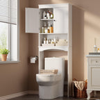 Gizoon Over the Toilet Storage Cabinet with adjustable shelf and double doors