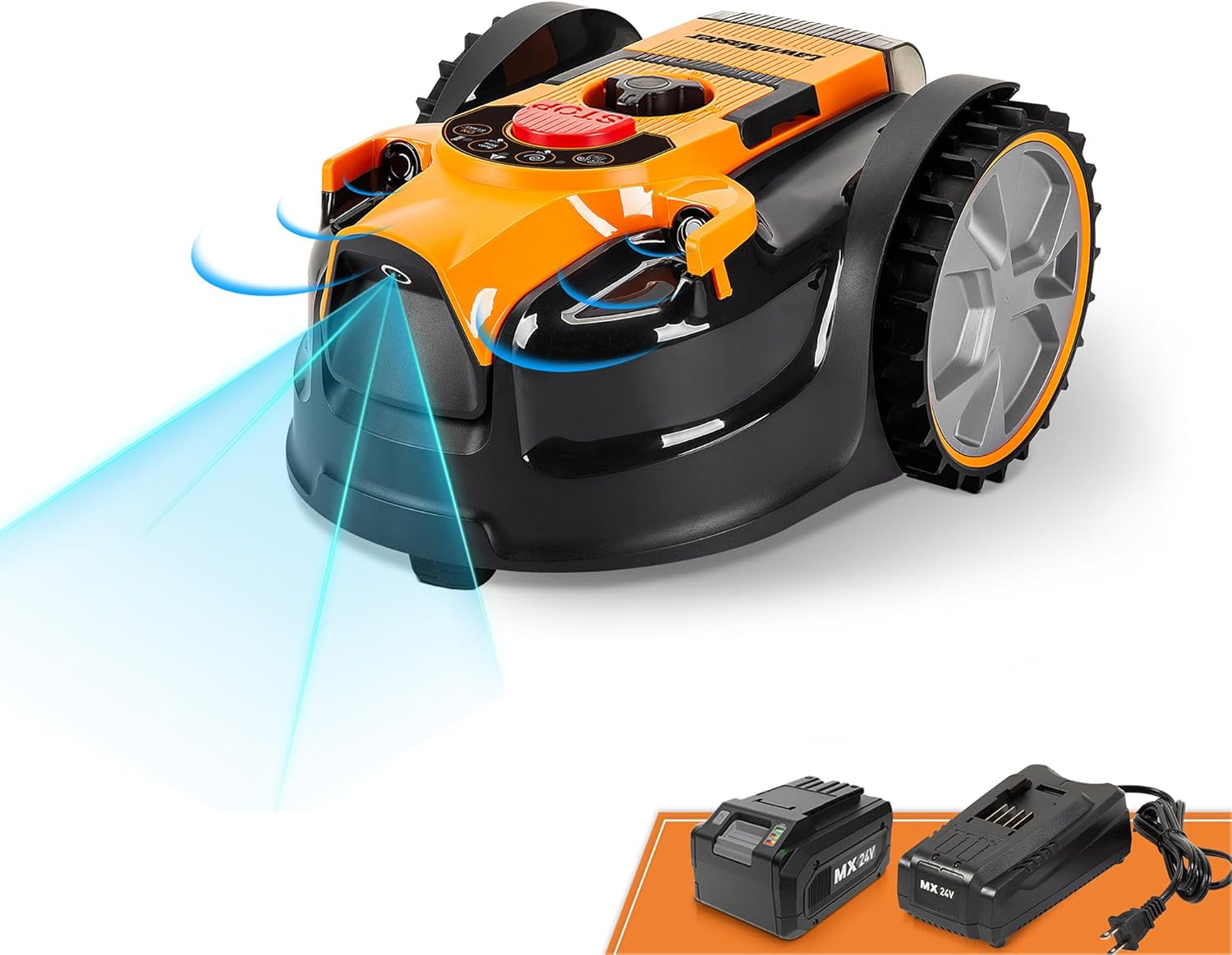 Lawnmaster OcuMow AI Robotic Lawnmower