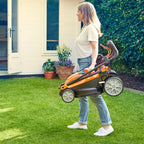 LawnMaster Electric Lawnmower 1600W 37cm Cutting Width