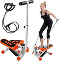 ZEMBSOYA 2-in-1 Stepper with Stand and Elastic Cord