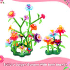COOLJOYA Flower Garden Toy for Girls 3-6 Years