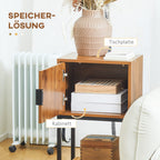 HOMCOM Modern Console Table with Cupboard