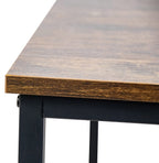 CLP Ocala Wooden Office Desk with Attached Shelf