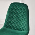 JaHECOME Scandinavian Vintage Velvet Dining Room Chairs Set of 4