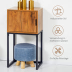 HOMCOM Modern Console Table with Cupboard