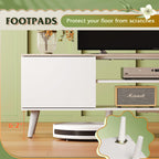 WLIVE Mid-Century Modern TV Stand for 65-70 Inch TVs