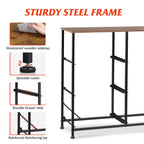 WLIVE 6-Drawer Fabric Dresser with Metal Frame