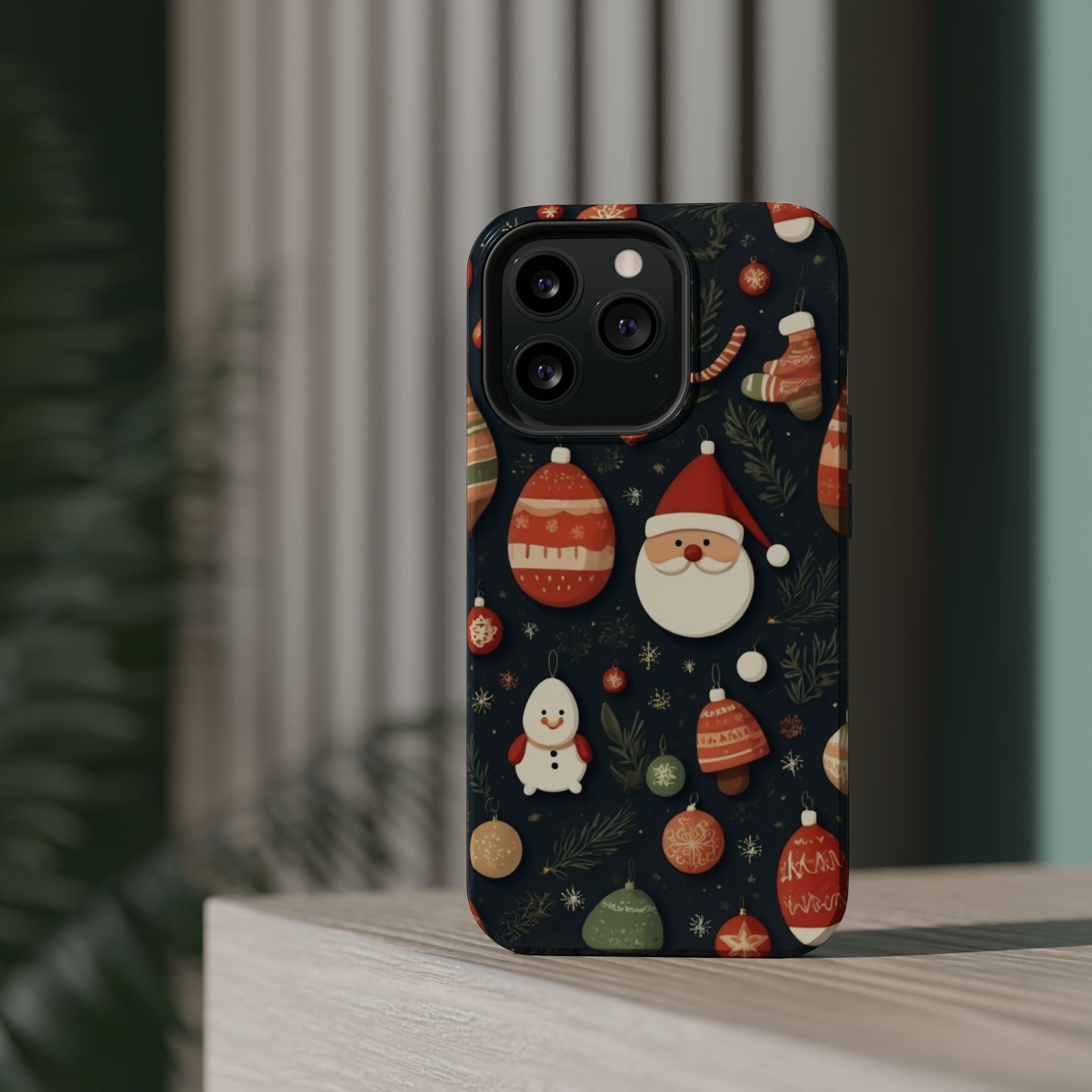 Festive Holiday Magnetic iPhone Cases