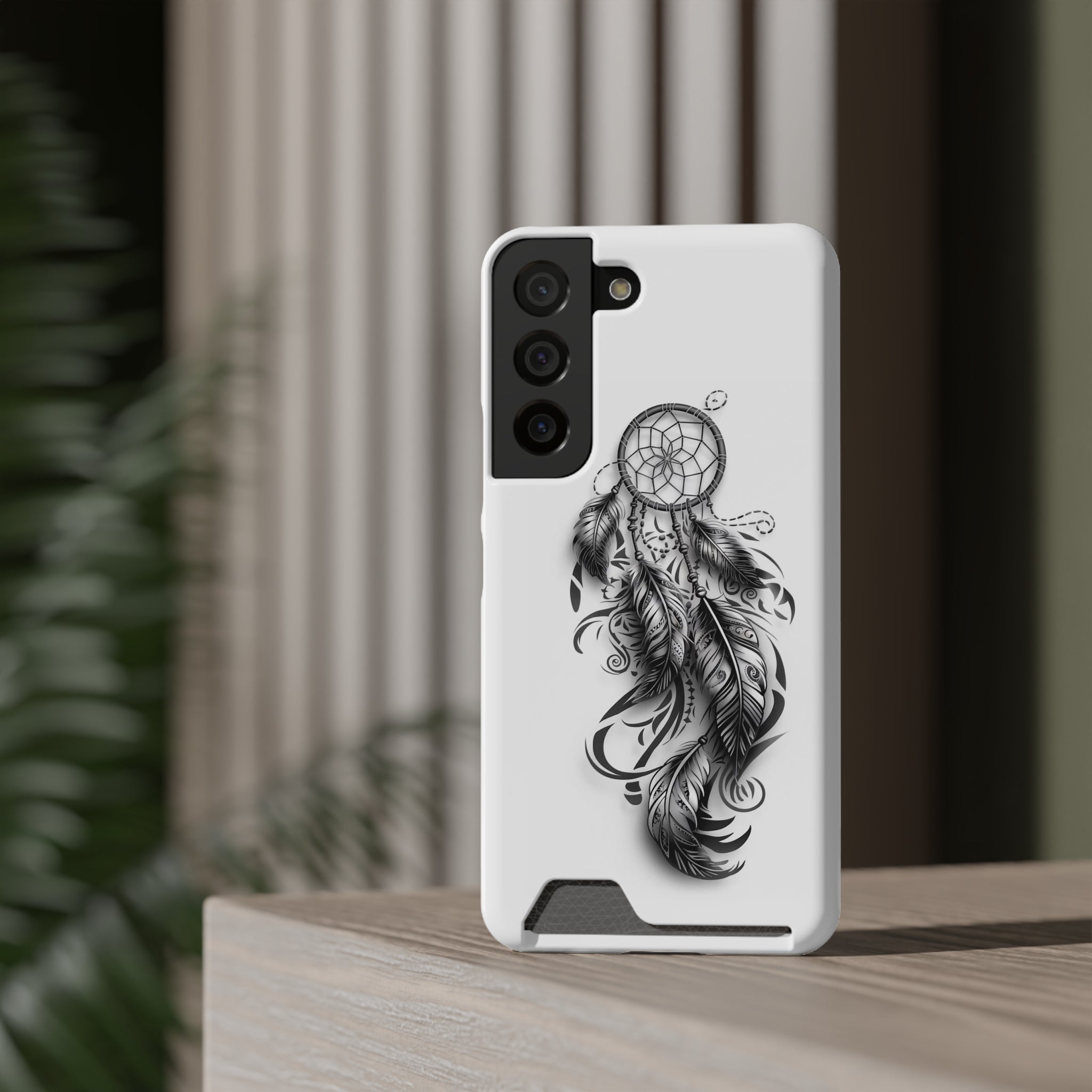 Dreamcatcher Phone Case with Card Holder