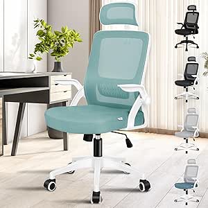 ALFORDSON Ergonomic Office Chair Arco Cyan