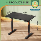 DEVAISE 40 Inch Electric Standing Desk with LED Touchscreen