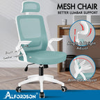 ALFORDSON Ergonomic Mesh Office Chair with Adjustable Headrest