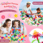 COOLJOYA Flower Garden Toy for Girls 3-6 Years
