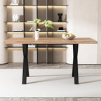 Merax Modern Minimalist Wooden Dining Table