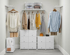 HOMIDEC 4 Tier Shoe Rack for 16 Pairs Storage