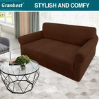 Granbest High Stretch Sofa Cover 2 Seater