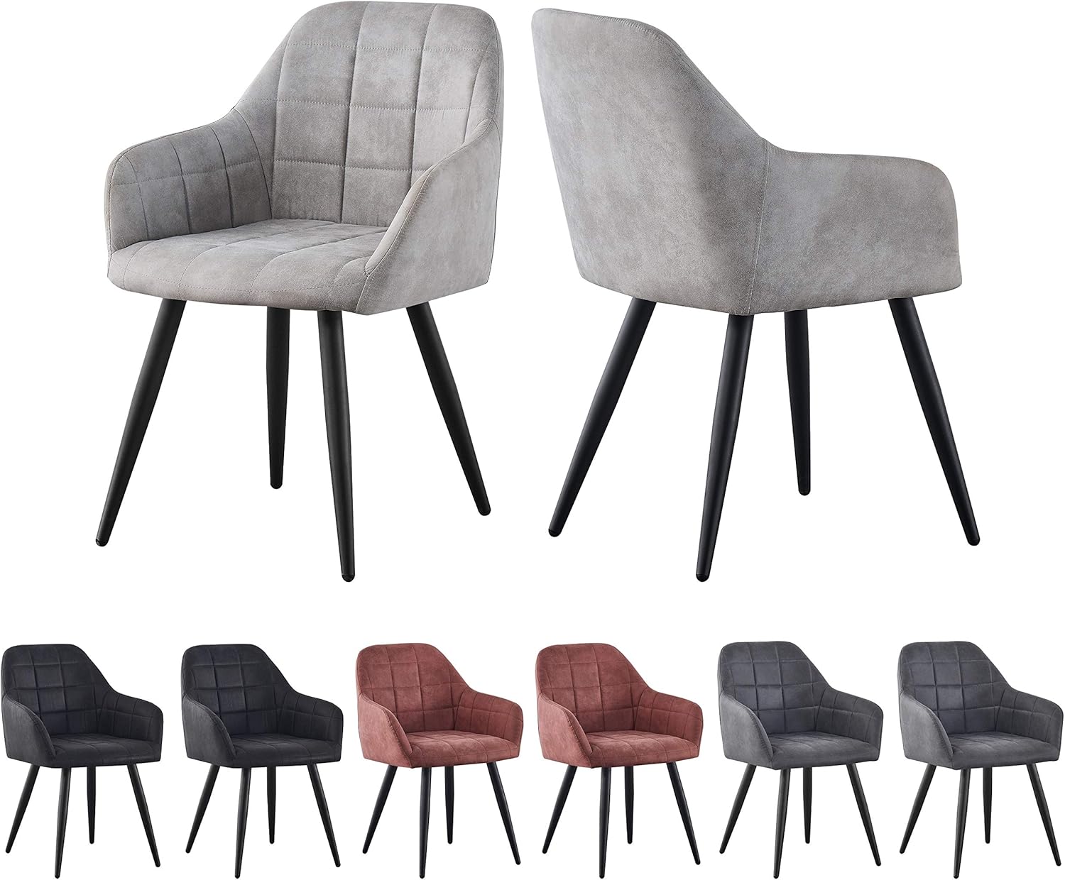 Mcc Direct Adrian Dining Chairs - Light Grey