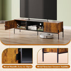 WLIVE Mid Century Modern TV Stand for 55-65 Inch TVs